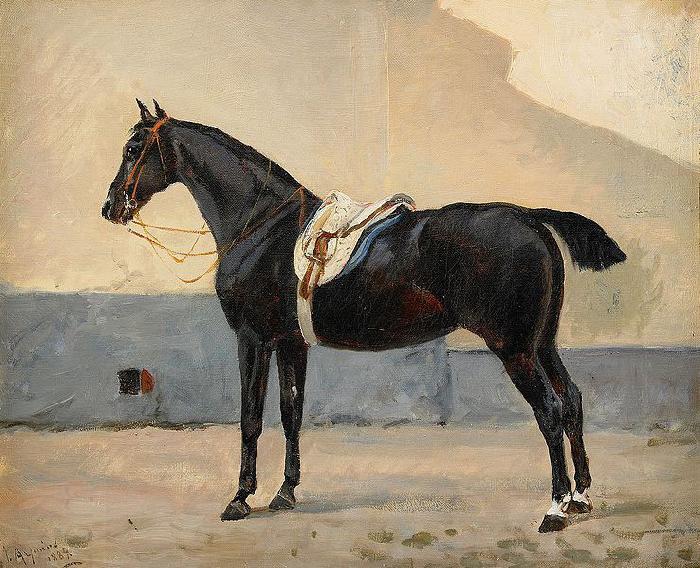 John Arsenius Portrait of a Horse China oil painting art